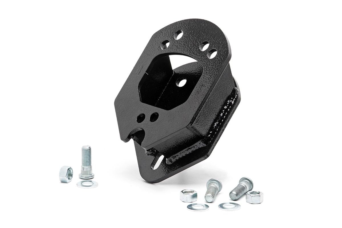 Rough Country front view of spacer showing bolt pattern and fit benefit