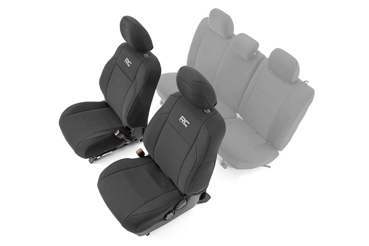 Rough Country front view showing snug fit and protection benefits