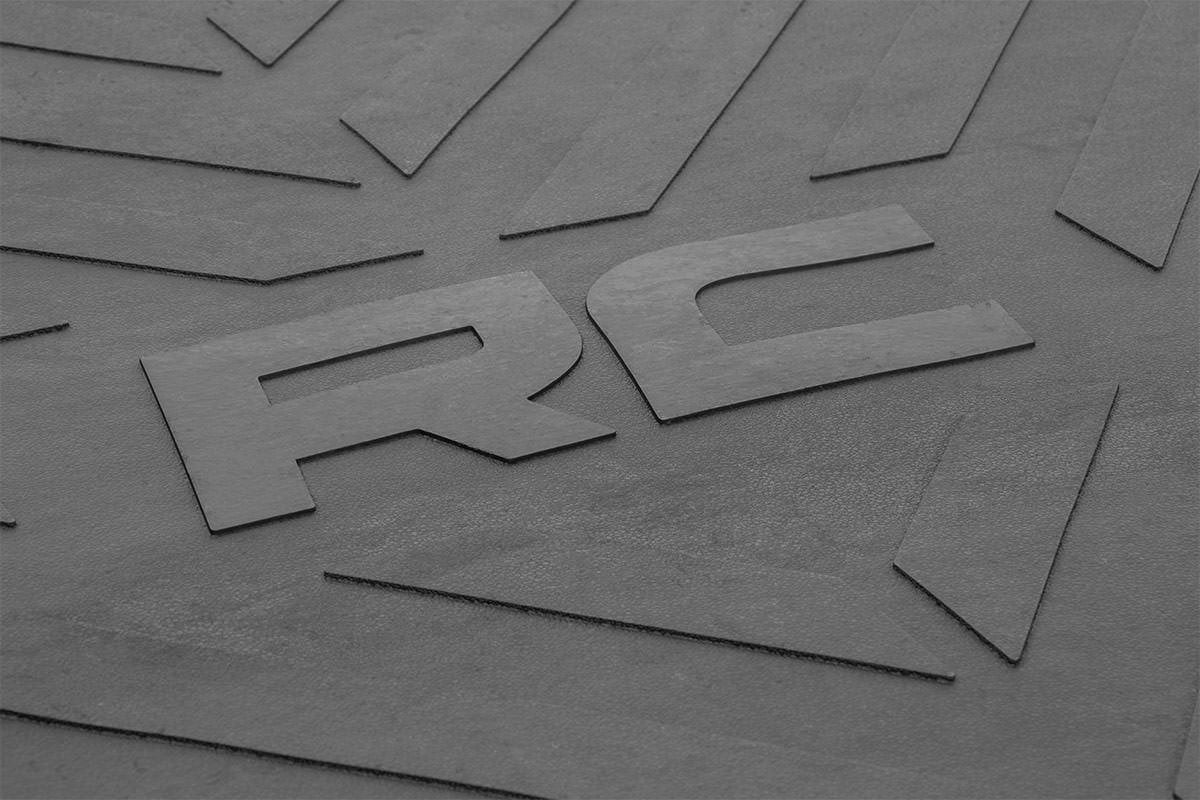 Close-up of Rough Country textured surface offering anti-slip traction for cargo