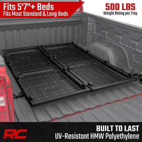 Rough Country under tonneau fit shows low-profile design benefit
