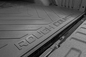 View of Rough Country mat knobby underside providing grip and bed protection