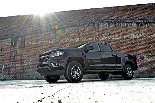 Rough Country close-up of upper strut spacer highlighting durable construction benefit