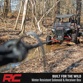 Rough Country wireless remote and dash switch showing flexible control options for convenience