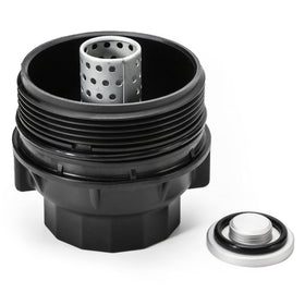 ROVIKE oil filter cap front view showing fit and finish benefit