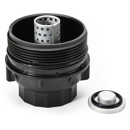 ROVIKE oil filter cap front view showing fit and finish benefit