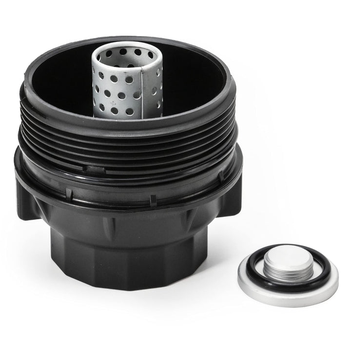 ROVIKE oil filter cap front view showing fit and finish benefit