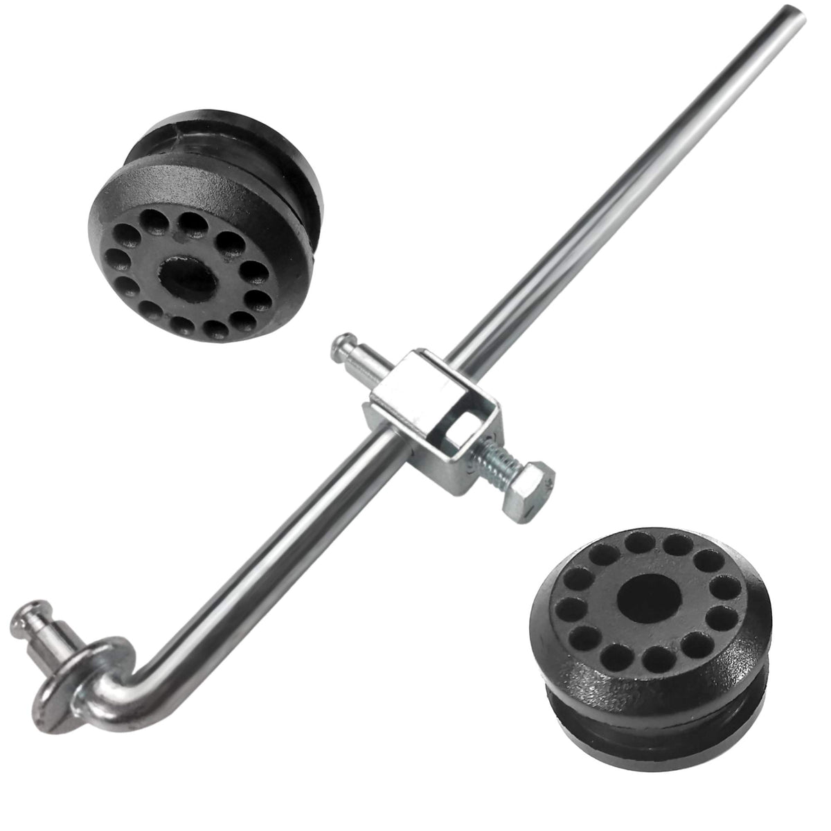 ROVIKE transfer case linkage front view showing fitment benefit
