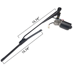 ROVIKE wiper arm and blade close-up highlighting construction for reliable clearing