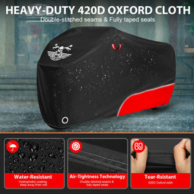 ROWYEET lock-hole and buckle detail offering secure wind-resistant fastening