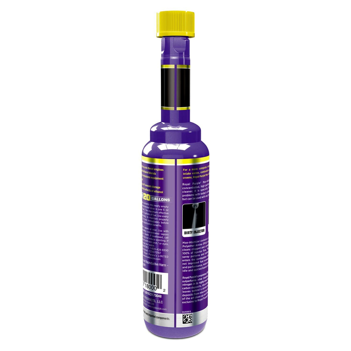 Royal Purple atomizer close-up nozzle showing precise application benefit