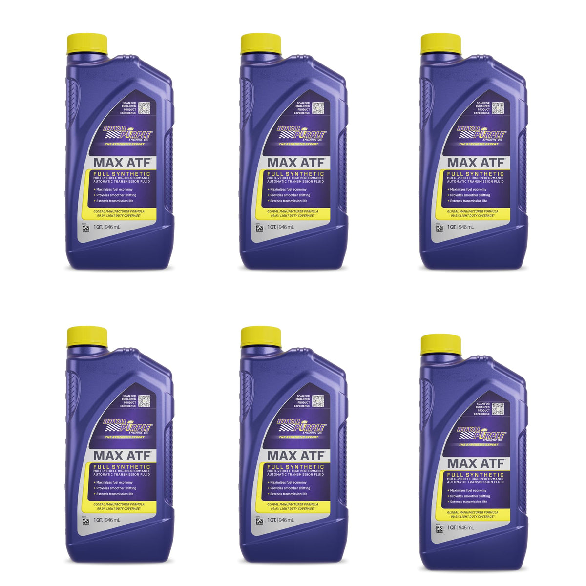 Royal Purple Max ATF front packaging showing bottle and label benefit of heat reduction