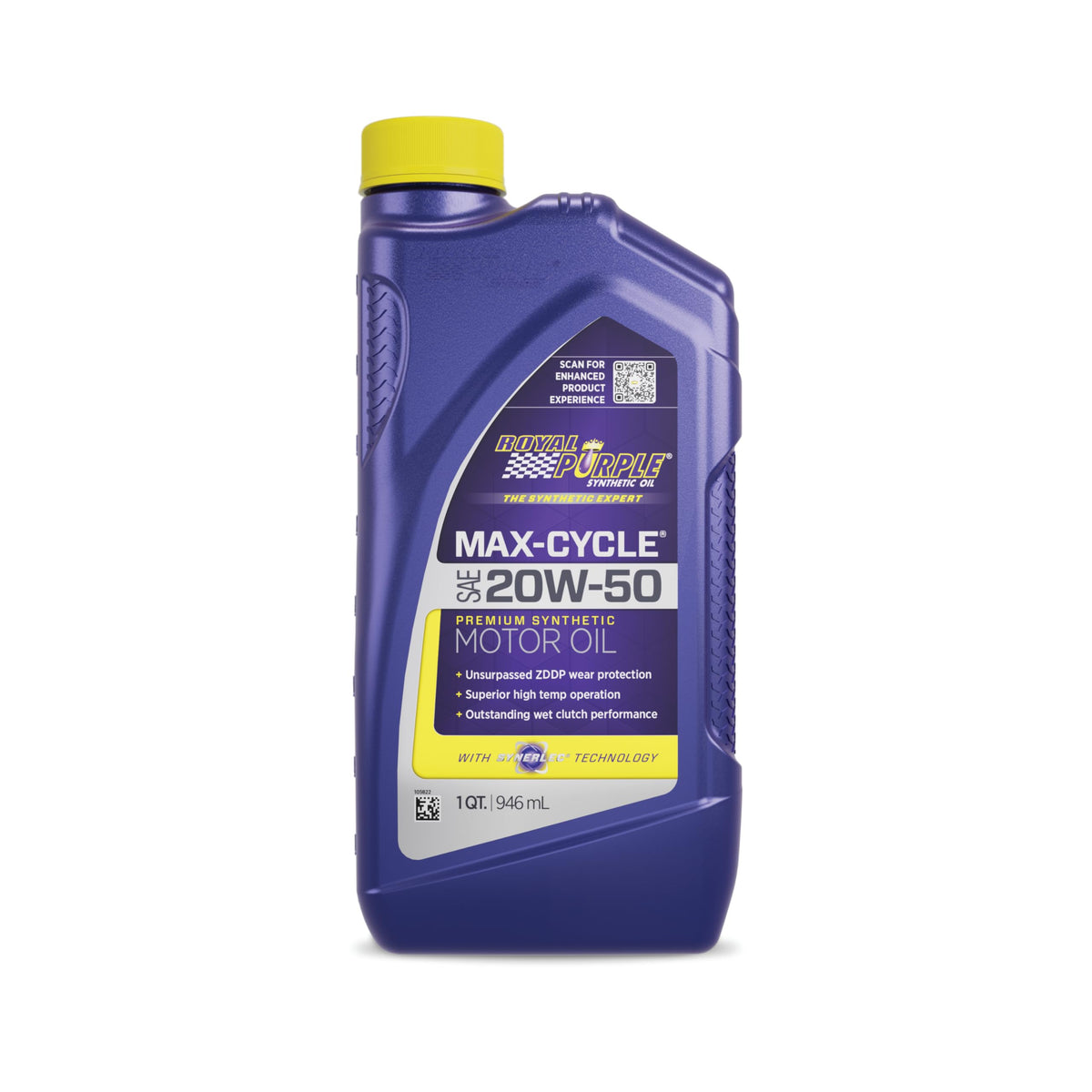 Royal Purple front label view showing product name and performance benefits