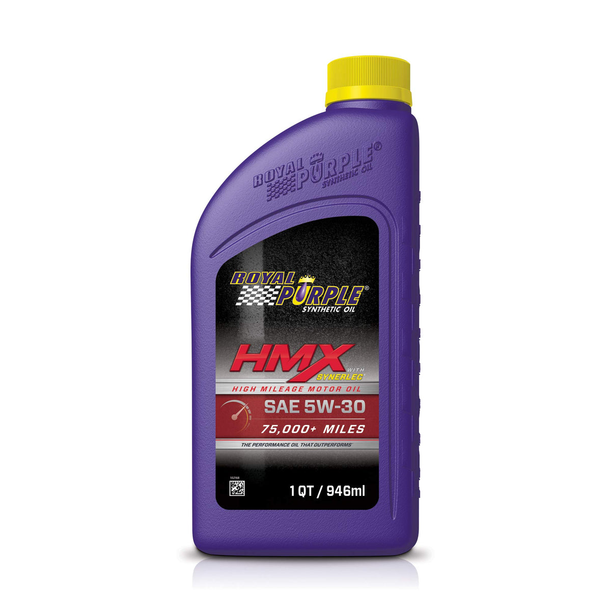 Royal Purple quart front label showing product and benefits