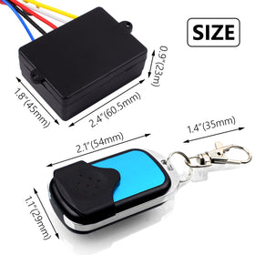 Royitay handheld remote front view, compact design for convenient control