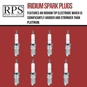 RPS close-up of iridium electrode highlighting longer life and reliable spark