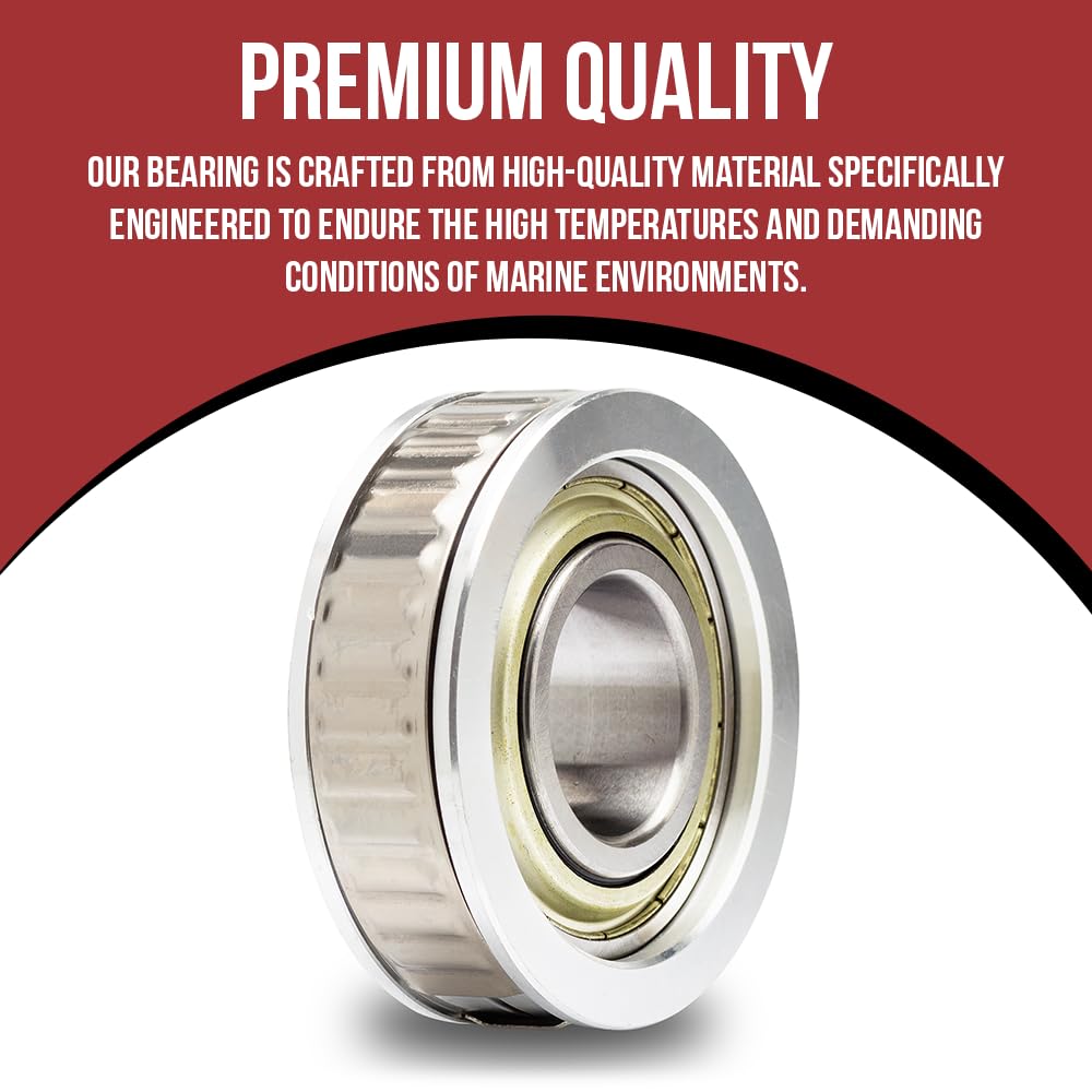 RPS gimbal bearing in hand for scale showing correct sizing and fit confirmation