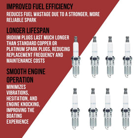 RPS spark plugs in a boat maintenance setting illustrating ready-to-install convenience