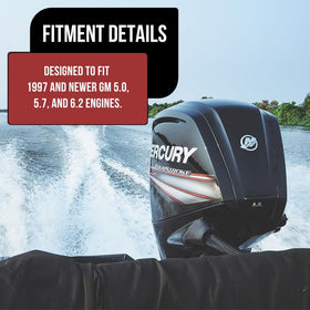 RPS side label showing fitment details for easy part verification and confidence