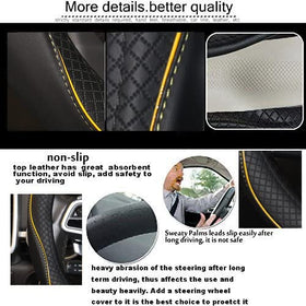 Rsept Gomass in-use with driver hands showing anti-slip hold and handling benefit