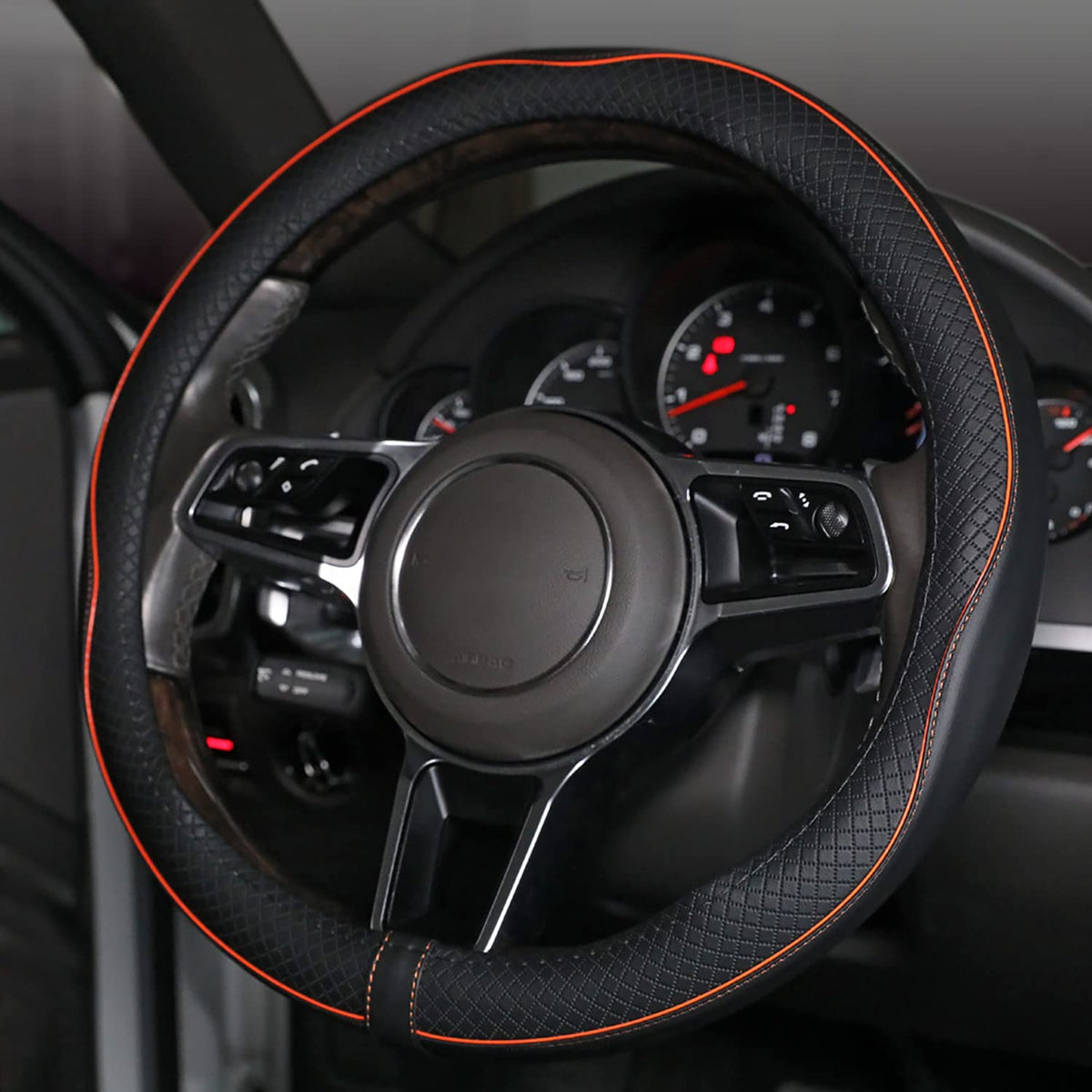 Rsept close-up of microfiber texture highlighting soft grip and durable finish