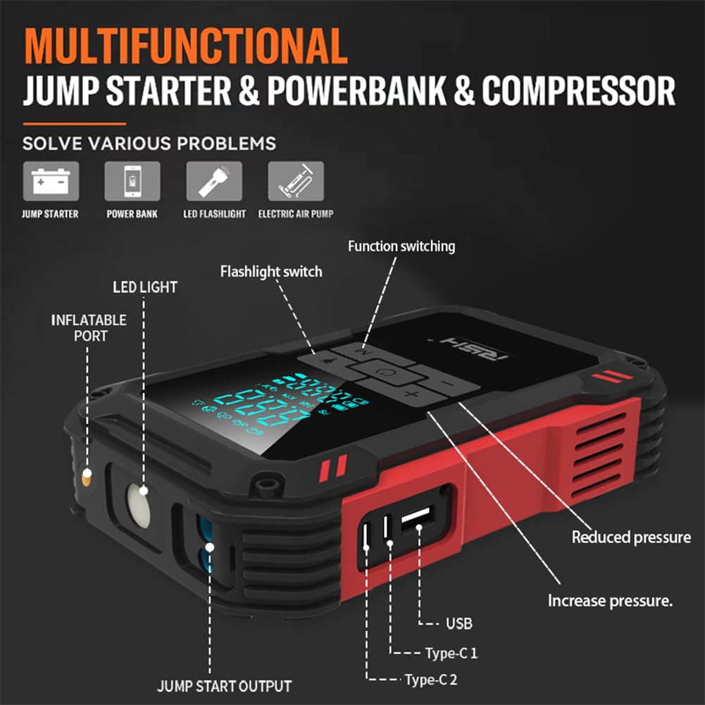 RSH carrying case open with all accessories displayed, for organized storage benefit