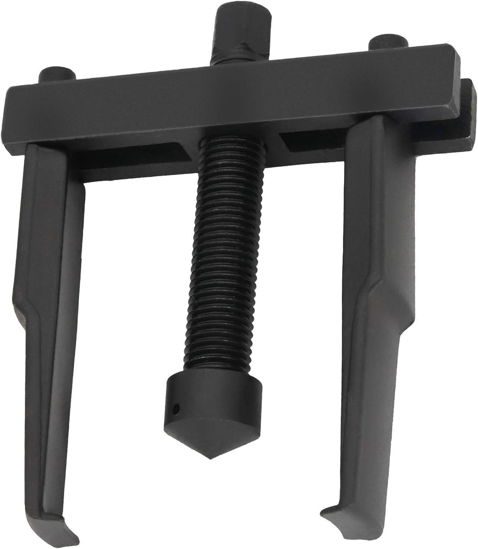 RSYEKU front view of adjustable two-jaw puller showing compact design and fit