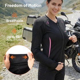 RSYSO shoulder and elbow armor insert showing certified protection benefit