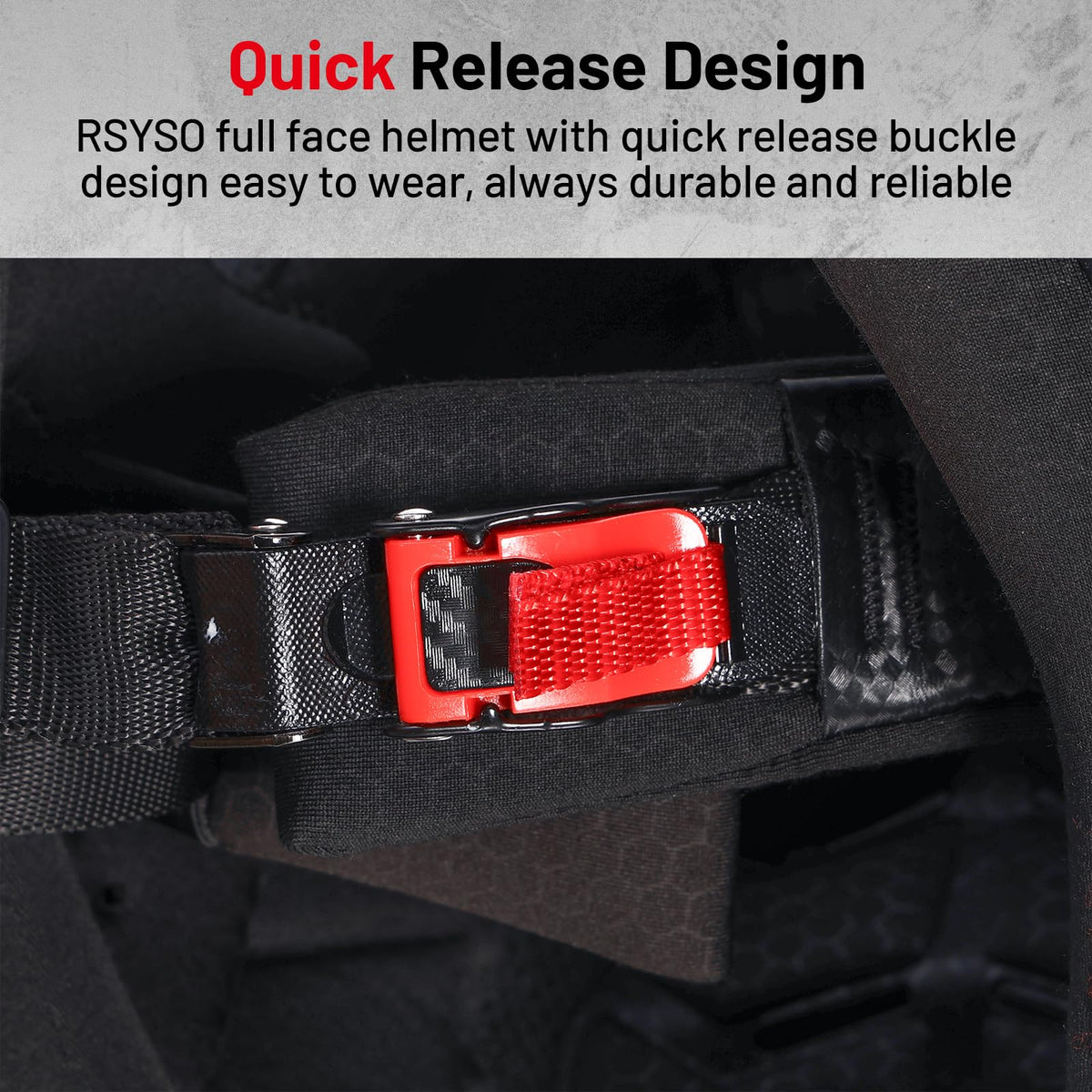 RSYSO helmet next to ruler showing available sizes for proper fit selection