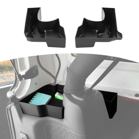 RT-TCZ front view of two-piece trunk organizers showing clean fit and benefit of added storage