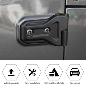 RT-TCZ hinge covers installed on driver side improving exterior cohesion and style