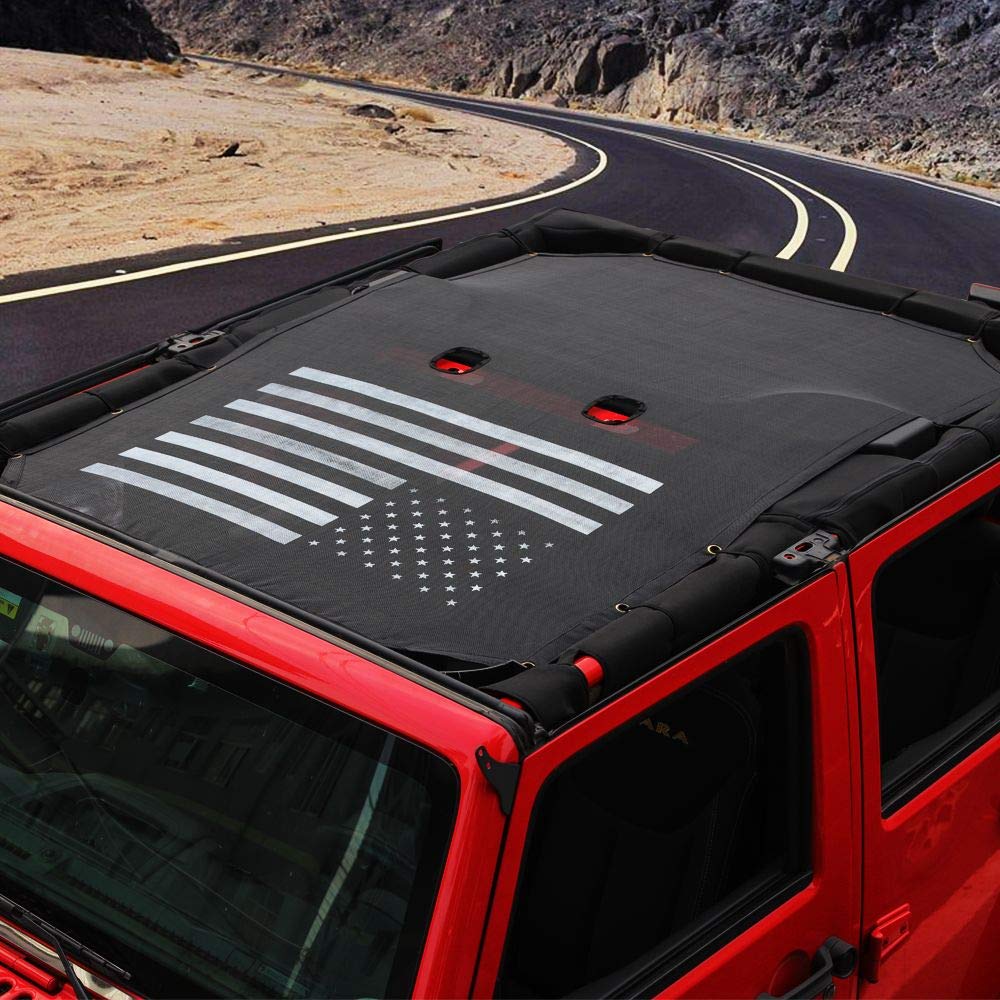 RT-TCZ installed on Jeep side view showing airflow and reduced glare
