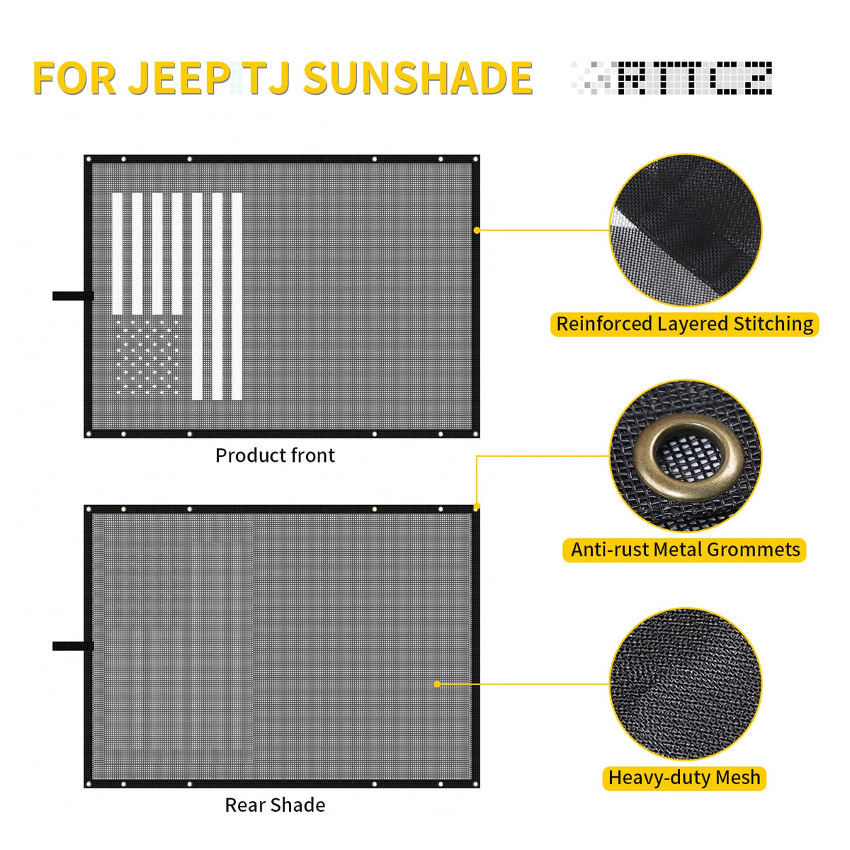 RT-TCZ installed over passenger area demonstrating shade and airflow