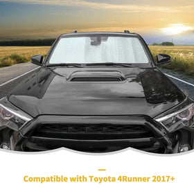 RT-TCZ lifestyle shot of parked 4Runner with sunshade keeping cabin cooler