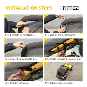 RT-TCZ next to roll bar for scale showing precise fit for TJ models