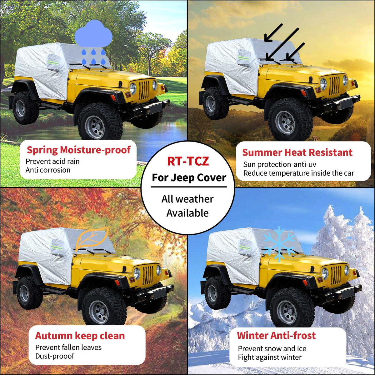 RT-TCZ folded cover in storage bag for compact transport convenience