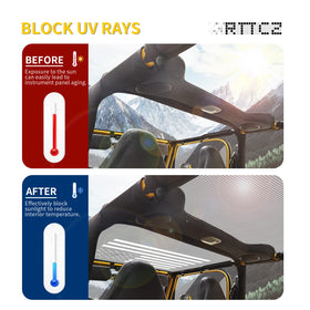 RT-TCZ exposed to sun and light rain showing weather-resistant performance