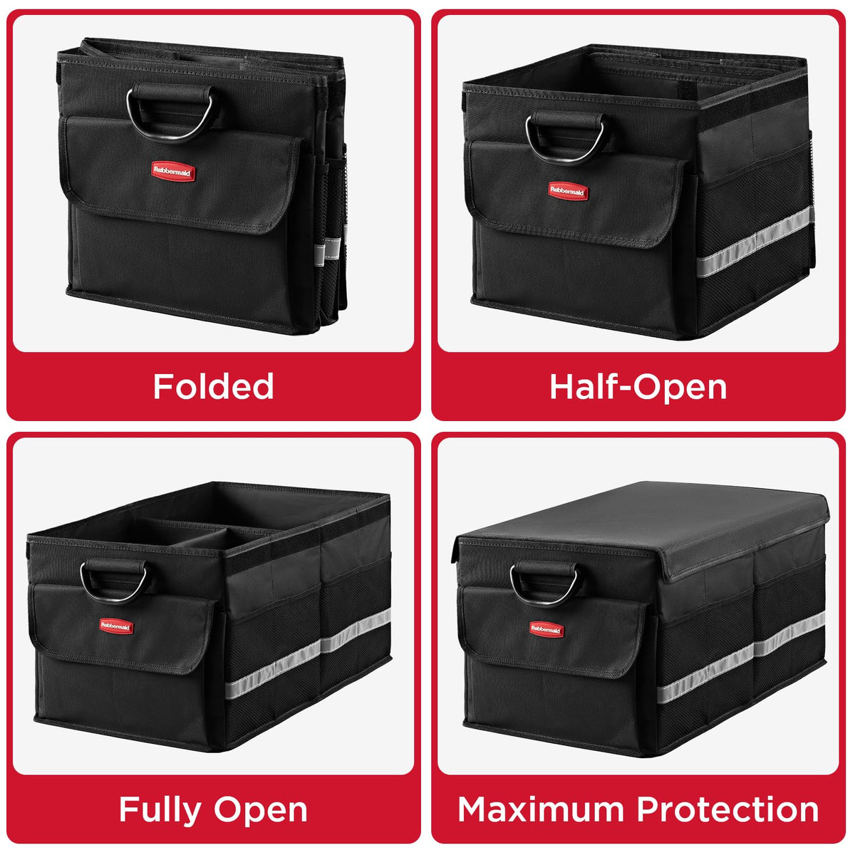 Rubbermaid sturdy base supporting heavy loads for reliable transport
