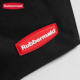 Rubbermaid mesh pocket and zip cover detail for quick access and secure closure benefit