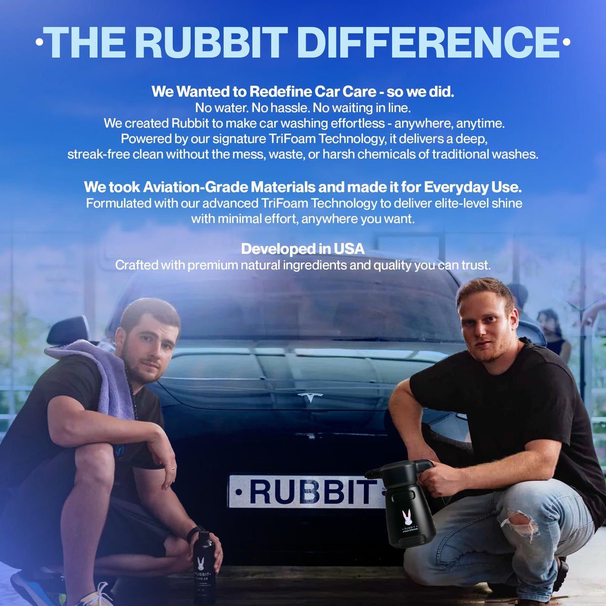 Rubbit air freshener on dashboard adding pleasant scent and finished-clean feeling