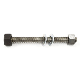 Rudedog U.S.A. close-up of extra coarse threads delivering quicker tightening