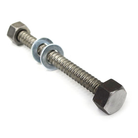Rudedog U.S.A. Speed Bolt clamping two steel beams to speed permanent bolting