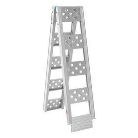 Ruedamann ramp front view showing full length and stable support