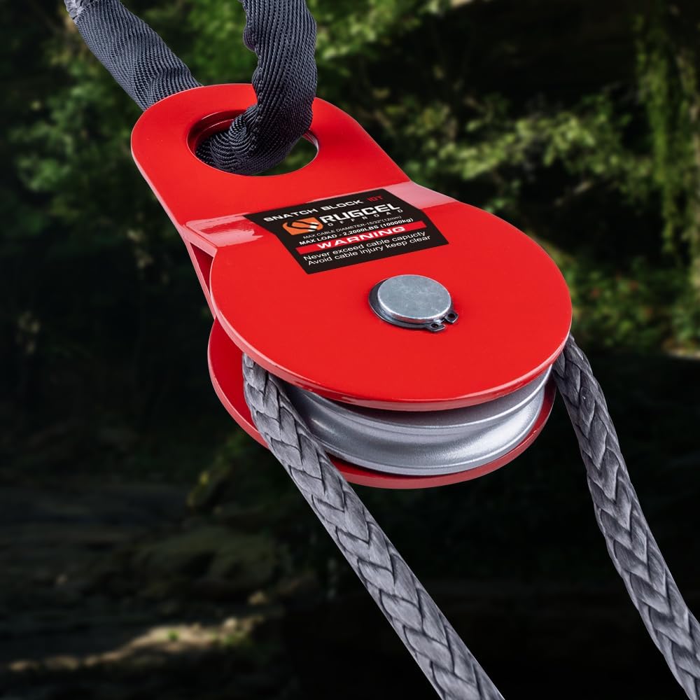 RUGCEL WINCH in truck recovery scene illustrating reliable off-road rescue