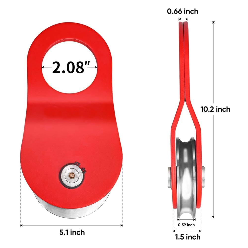 RUGCEL WINCH next to a hand for size scale and easy handling benefit