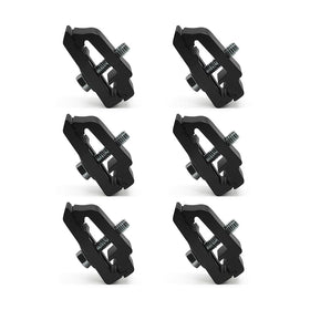 RuggedXL clamp front view showing secure mounting and durable design