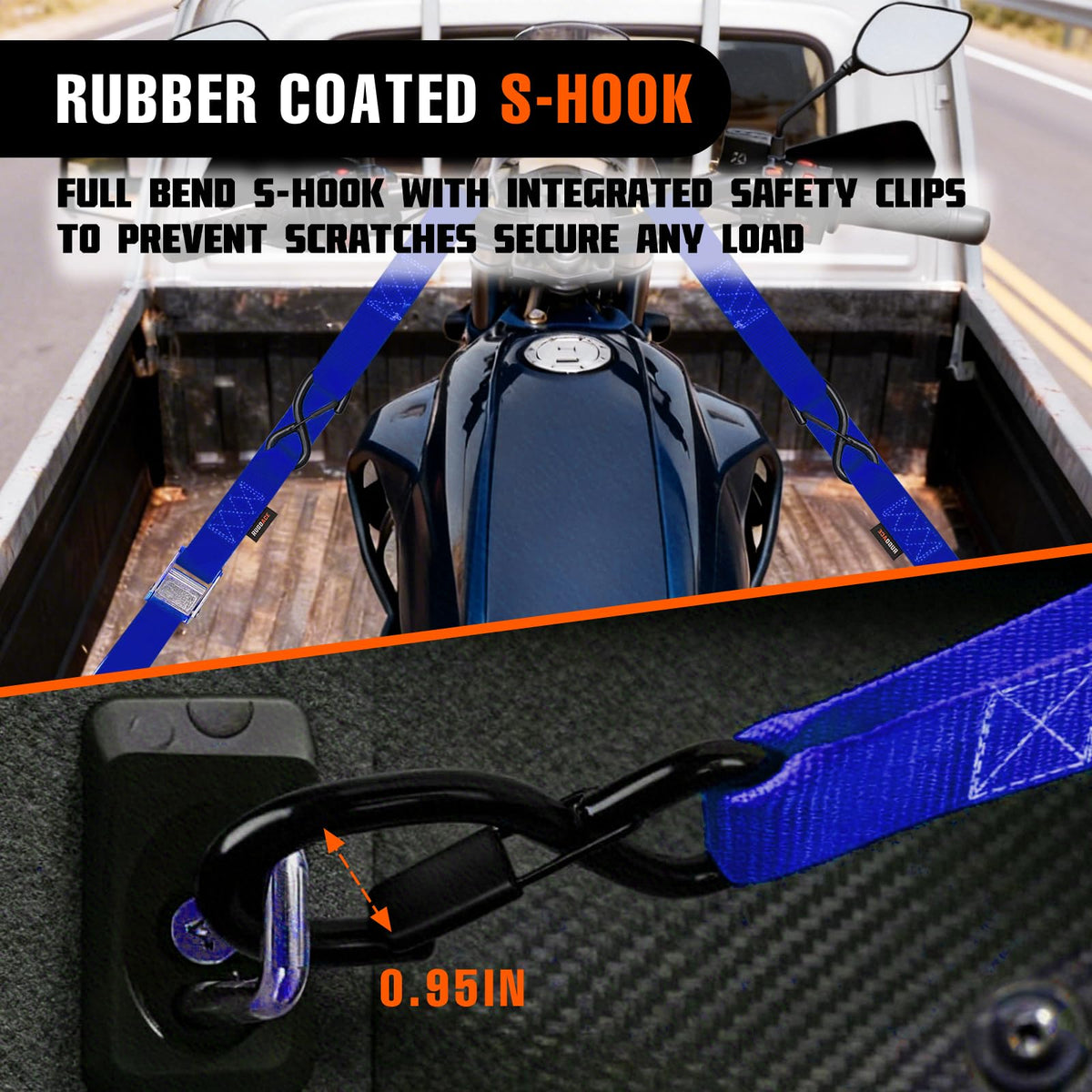 RUGOACE soft loop protecting handlebars and preventing scratches