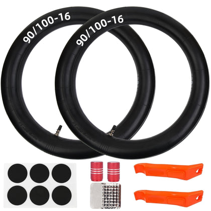 RUHUO front packaging showing two inner tubes and accessories for quick readiness