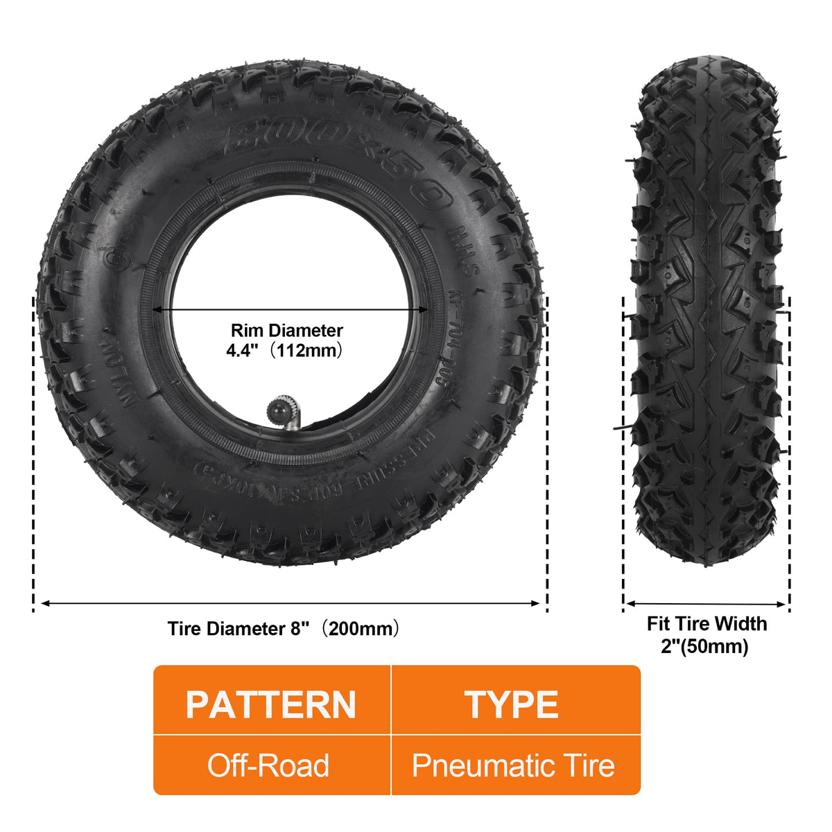 RUHUO inner tube with bent copper valve showing airtight durability