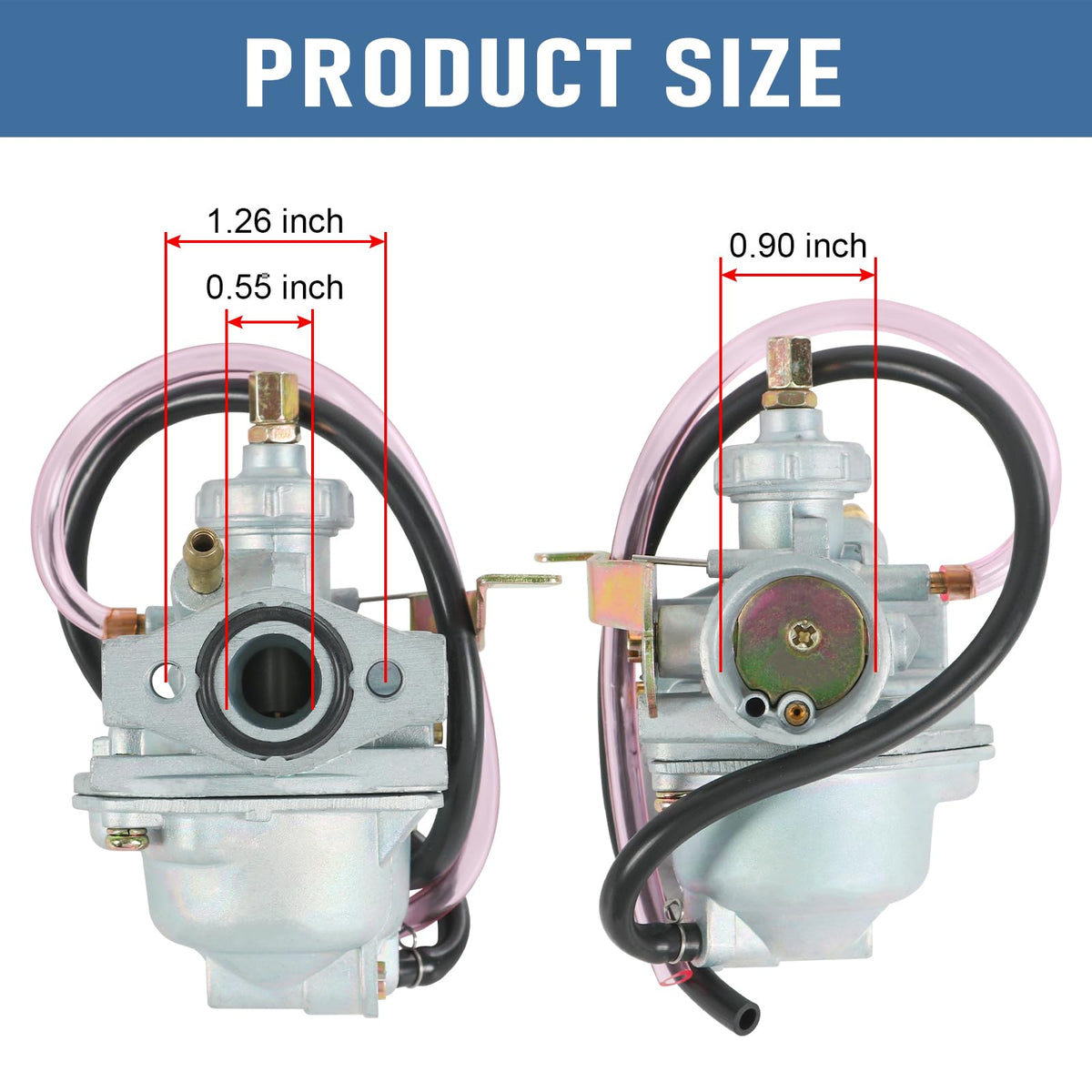 RUIANOMG air filter and fuel filter displayed together for cleaner fuel delivery