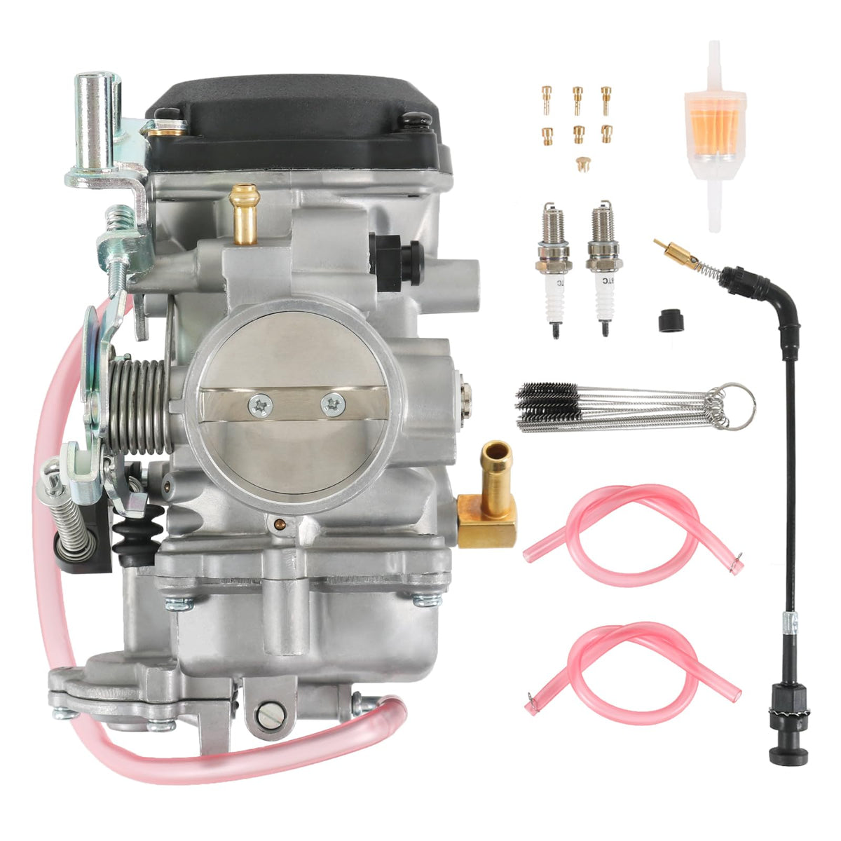 RUIANOMG carburetor front view showing clean finish and fitment benefit